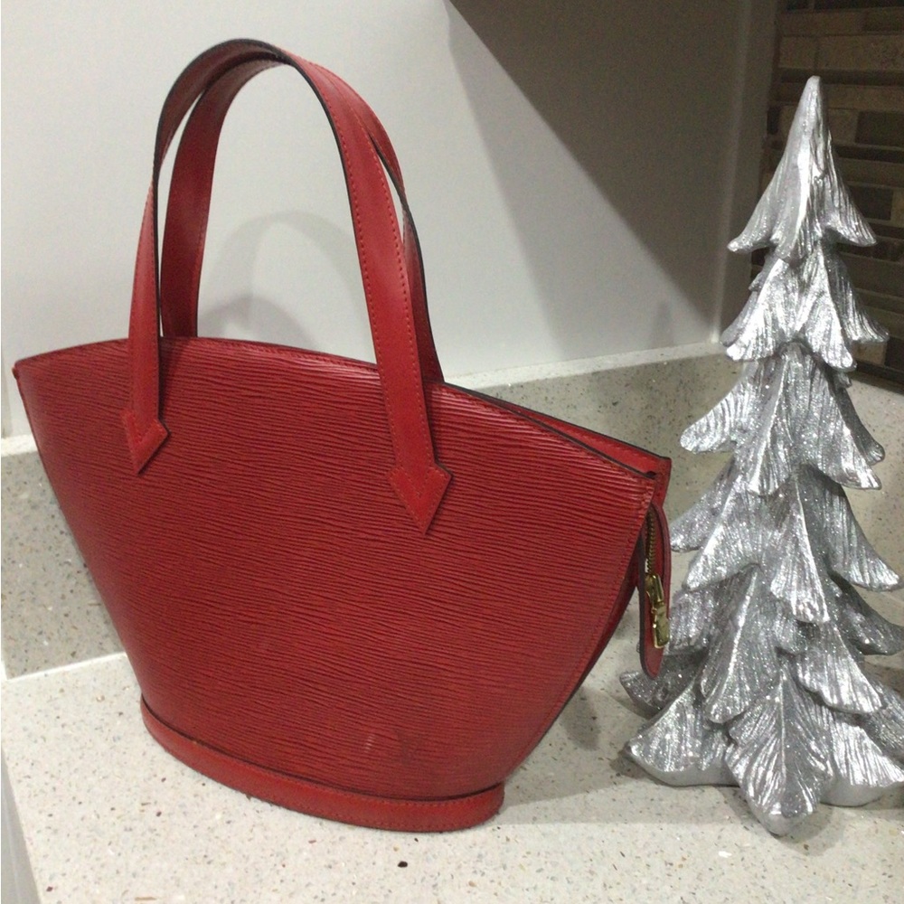 Louis Vuitton red Saint Jack Epi (rare)